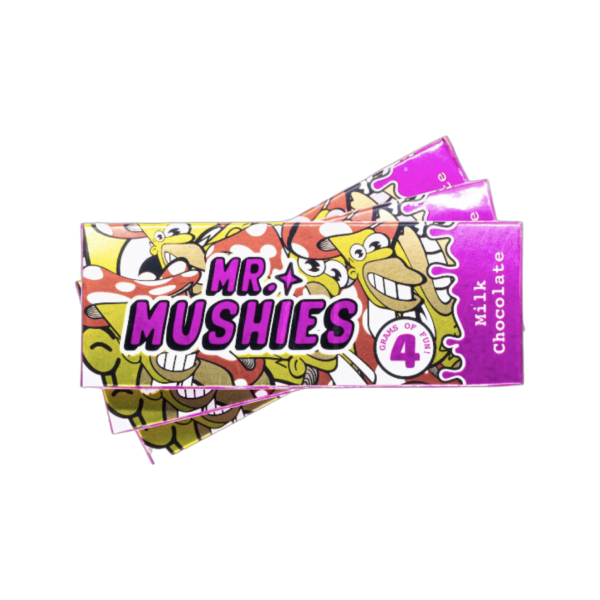 Mr Mushies Chocolate Milk Chocolate Bar